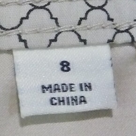 Cafe Marrakesh Lightweight Khaki Pants Size 8 - Picture 6 of 8